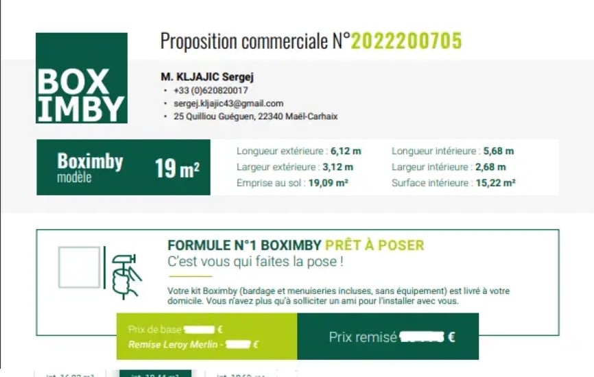 Mockup PDF proposition commerciale